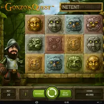 InstaSpin - Gonzo's Quest Slot Game - NetEnt